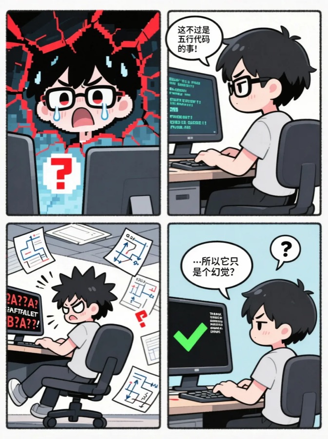 四宫格漫画种草图